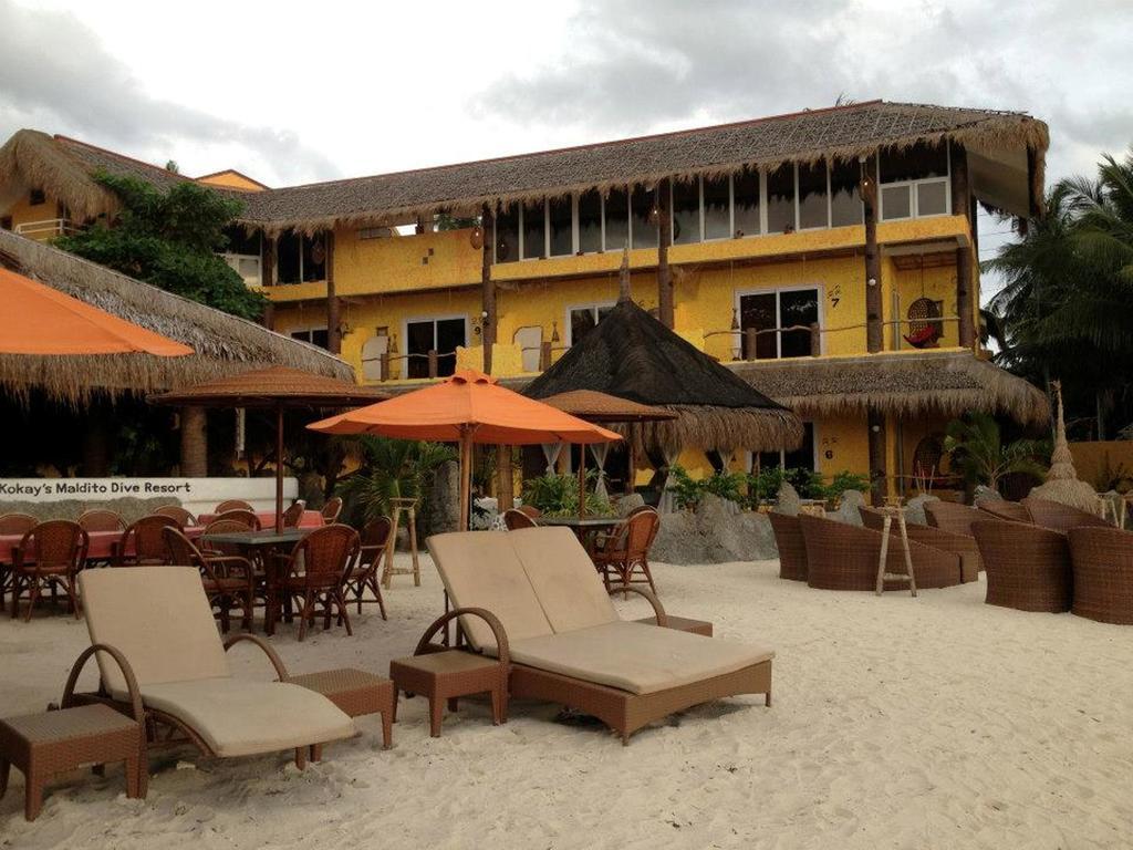 Kokays Maldito Dive Resort Pulau Malapascua Bagian luar foto